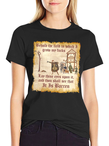 Humorous Barren Field T-Shirt