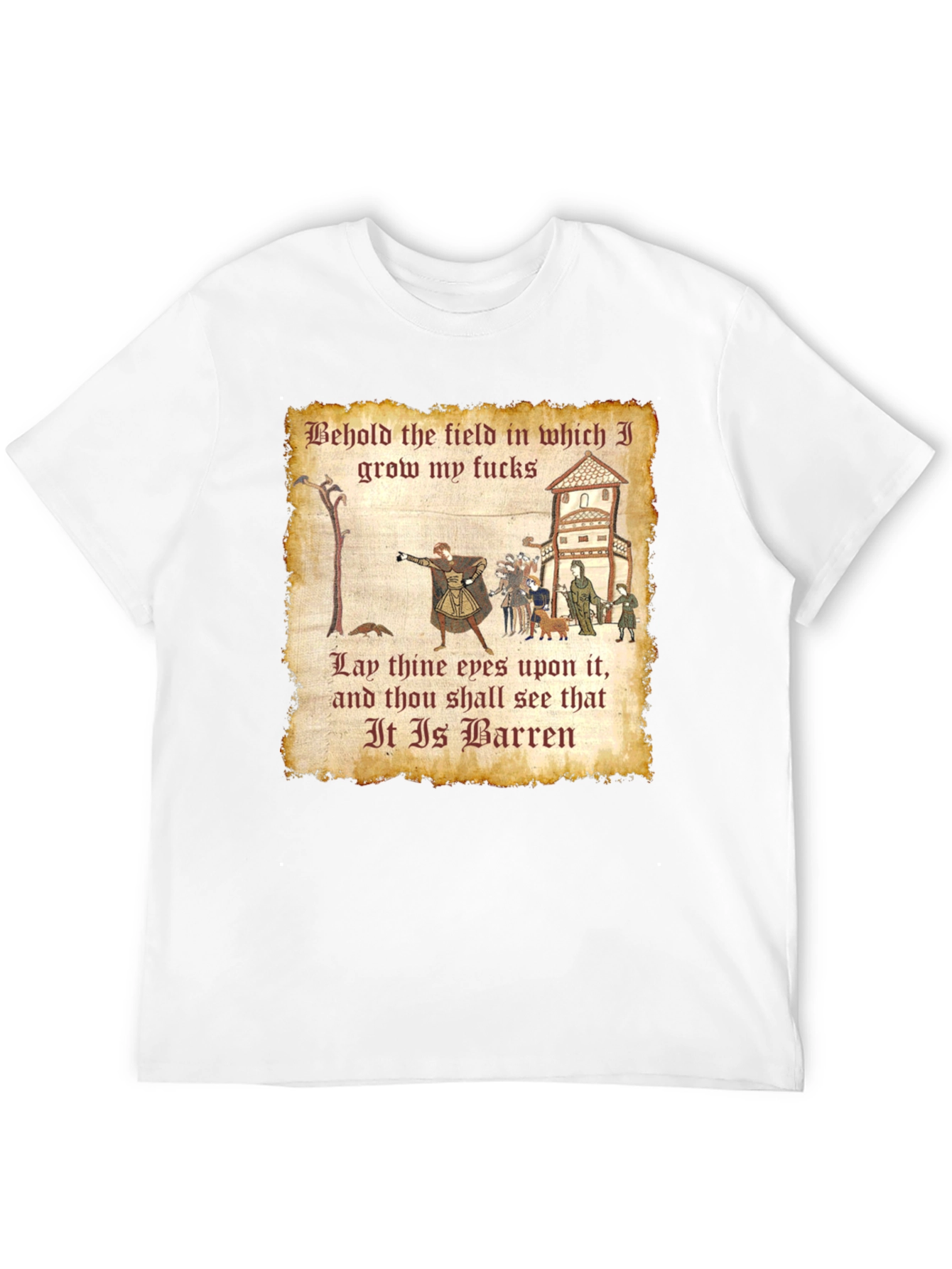 Humorous Barren Field T-Shirt