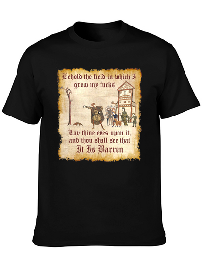Humorous Barren Field T-Shirt