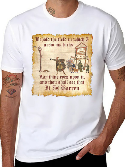 Humorous Barren Field T-Shirt