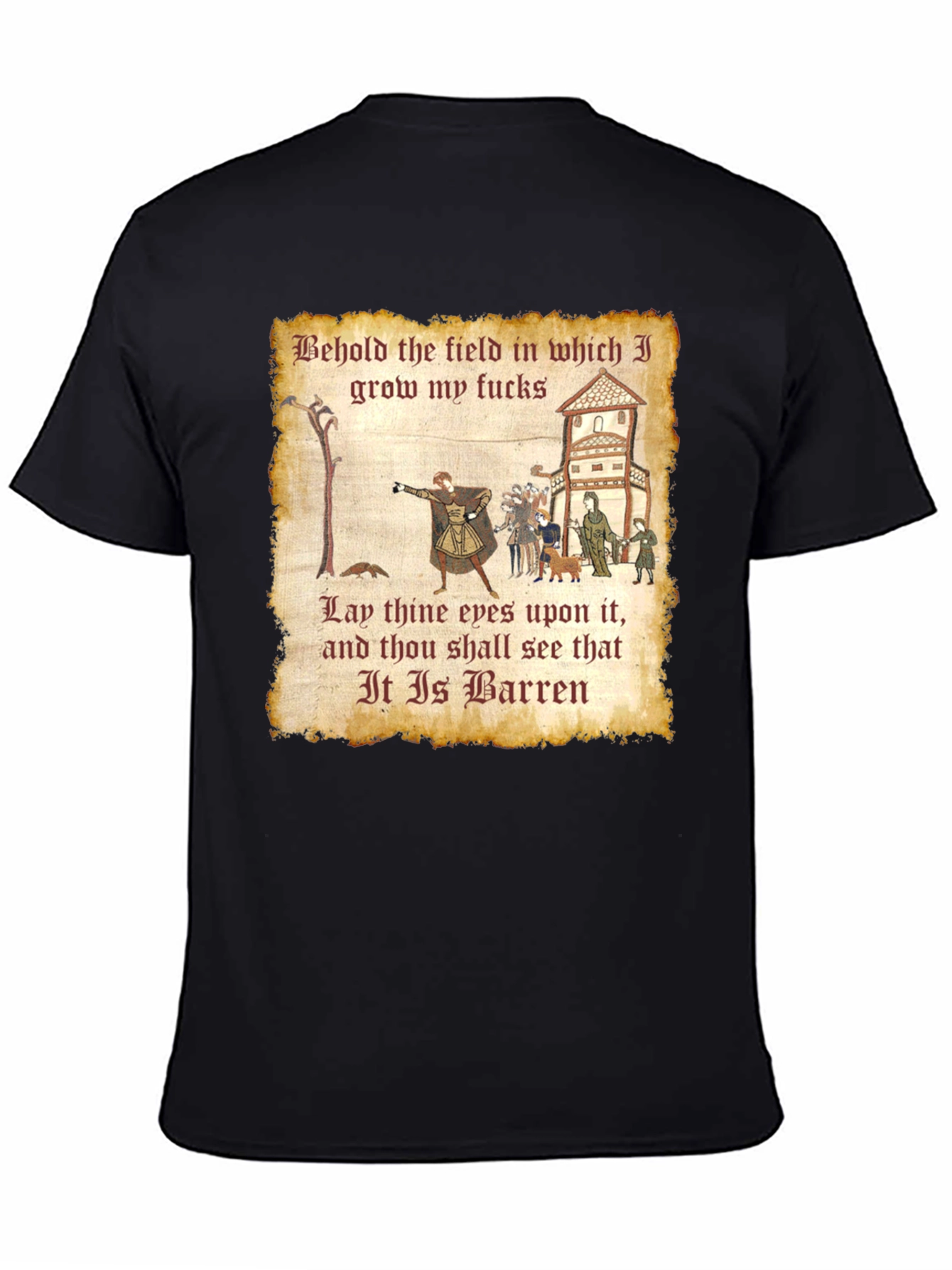 Humorous Barren Field T-Shirt