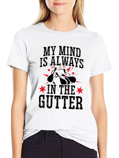 Mind In The Gutter Bowling T-Shirt