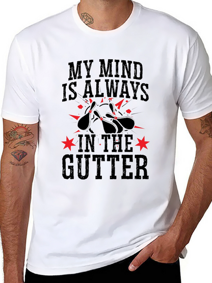 Mind In The Gutter Bowling T-Shirt