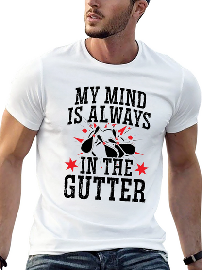 Mind In The Gutter Bowling T-Shirt