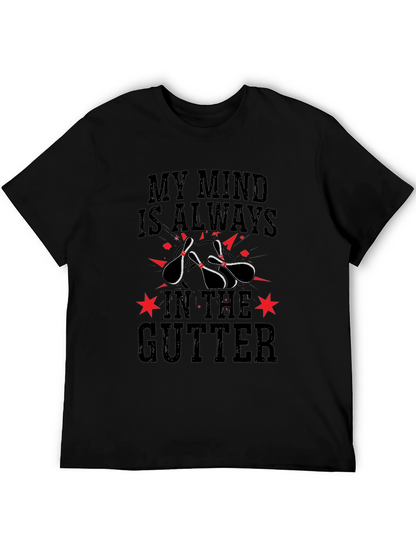 Mind In The Gutter Bowling T-Shirt