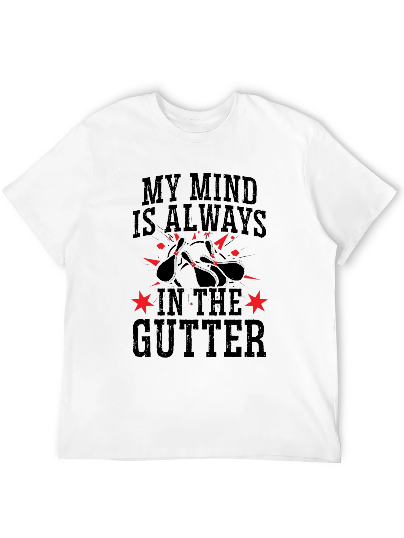 Mind In The Gutter Bowling T-Shirt