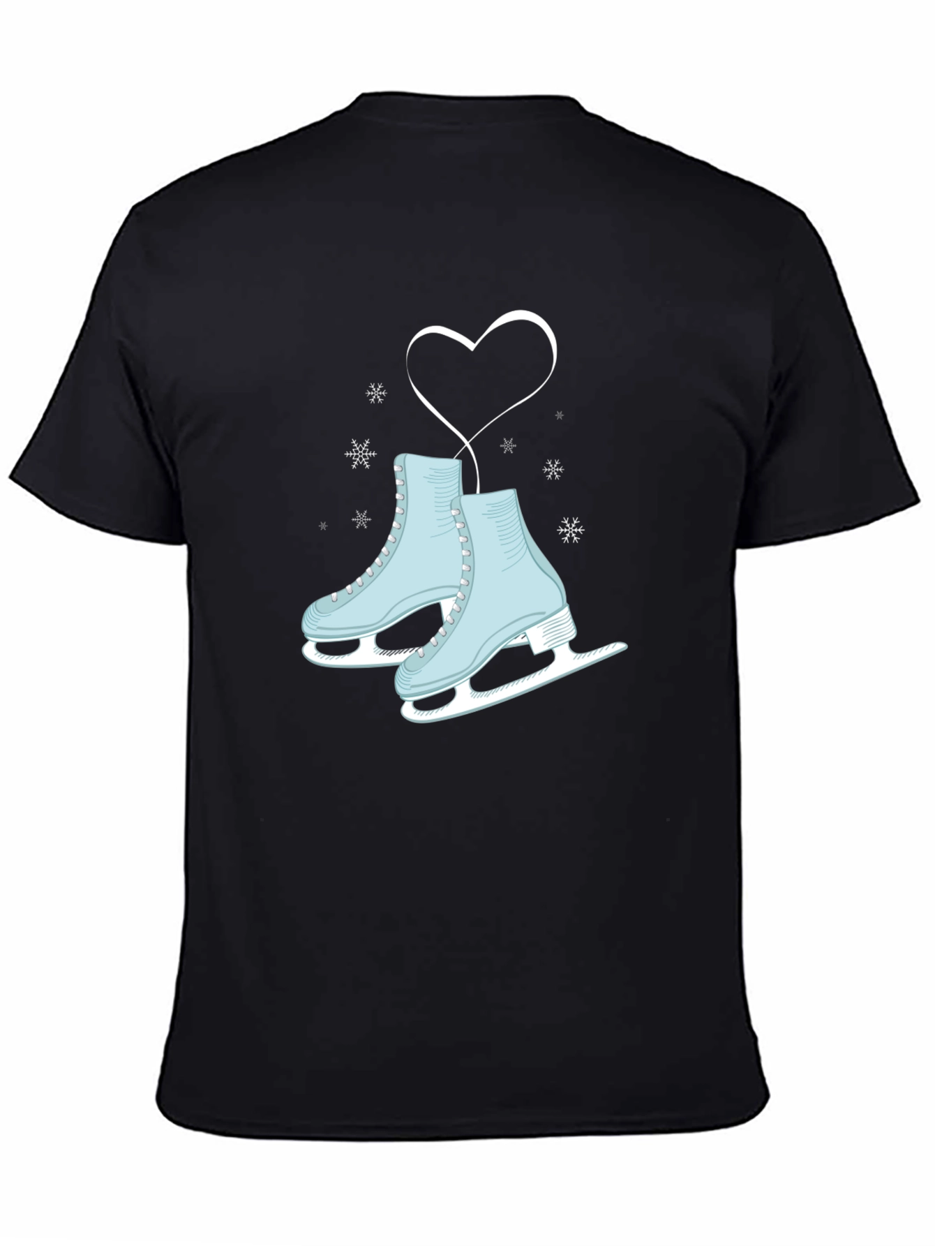 Ice Skating Heart Tee