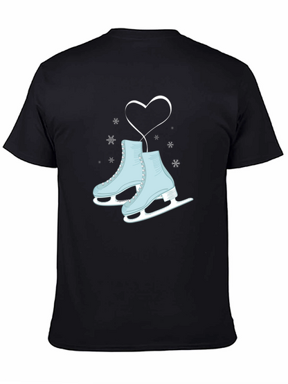 Ice Skating Heart Tee