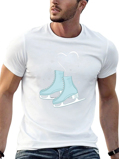 Ice Skating Heart Tee