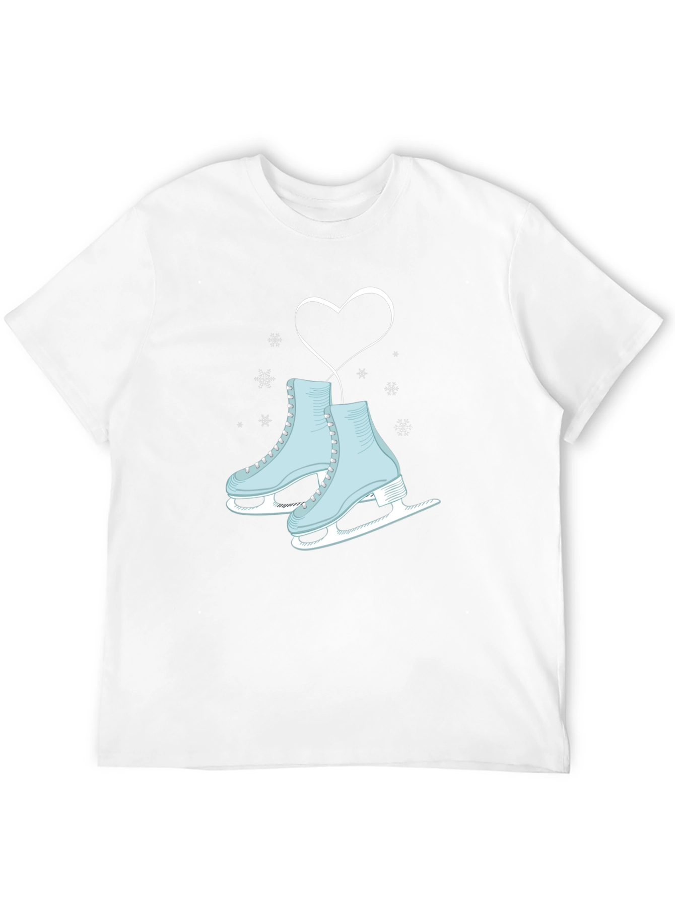 Ice Skating Heart Tee