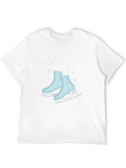 Ice Skating Heart Tee