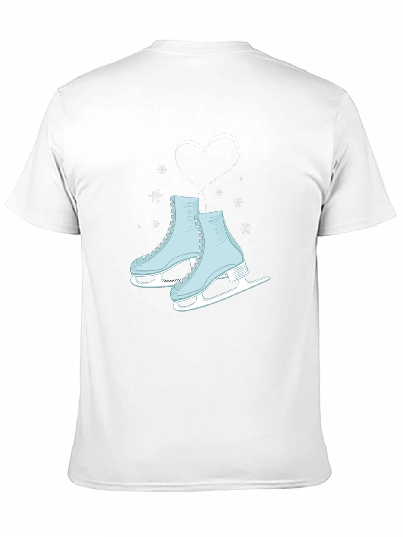 Ice Skating Heart Tee