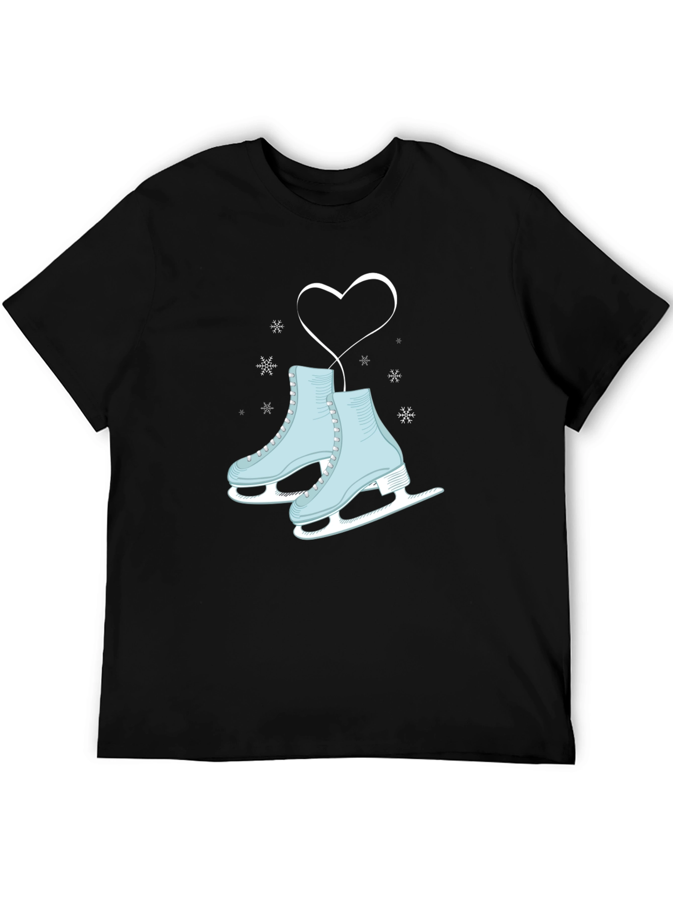 Ice Skating Heart Tee