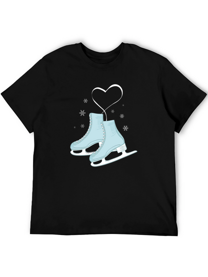 Ice Skating Heart Tee