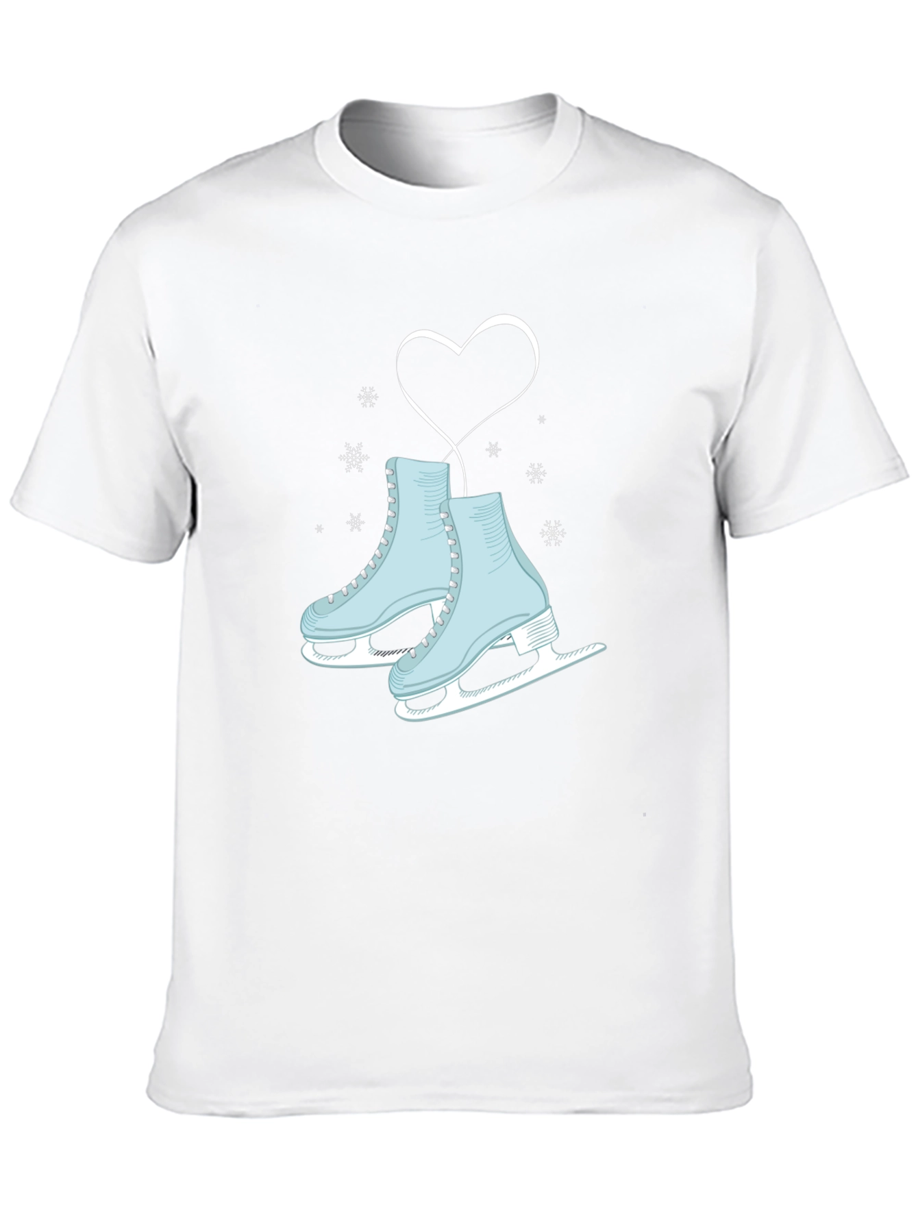 Ice Skating Heart Tee