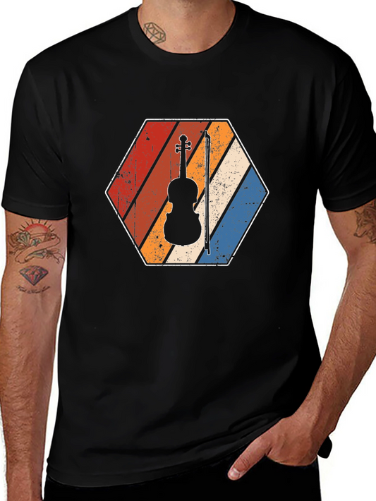 Vintage Violin T-Shirt - Musician Gift