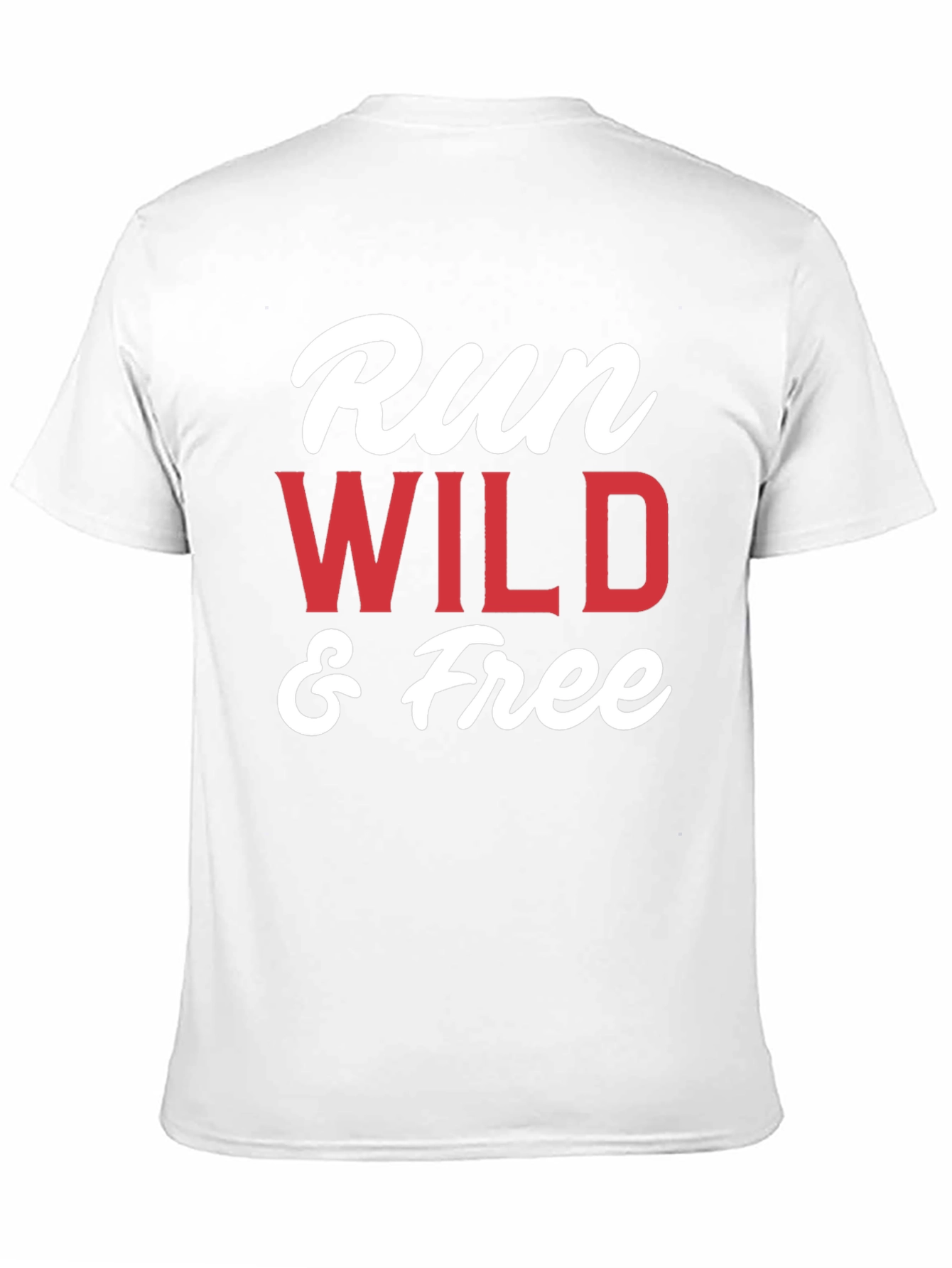 Run Wild & Free Graphic T-Shirt - Black