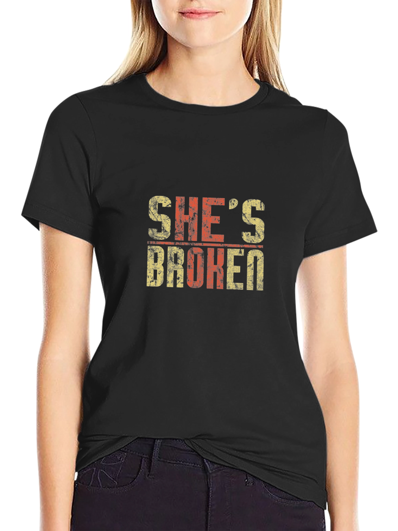 Shes Broken Graphic T-Shirt