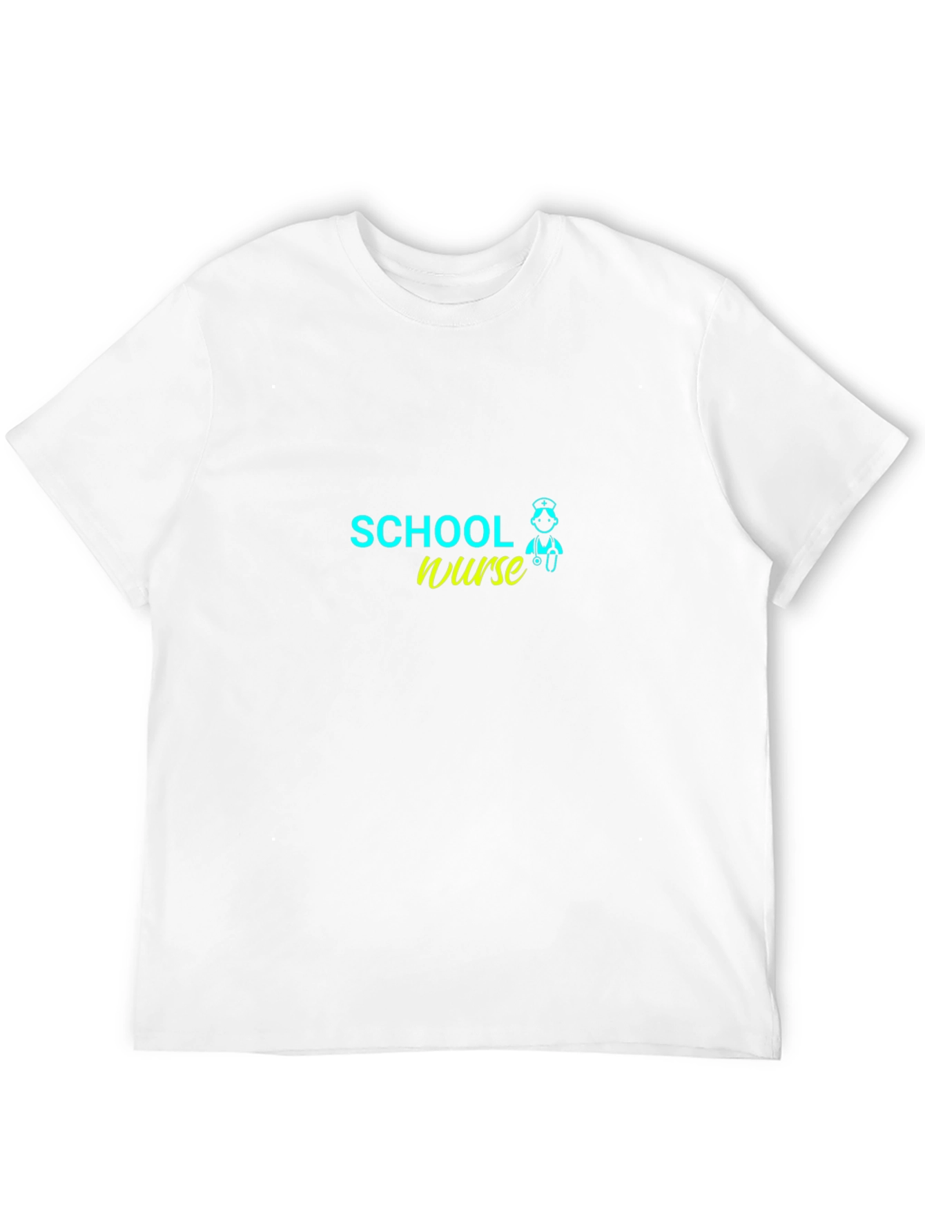 School Nurse T-Shirt - Black Cotton Tee