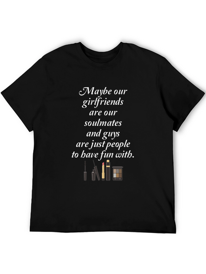 Girlfriend Soulmate Graphic Tee - Fun & Stylish