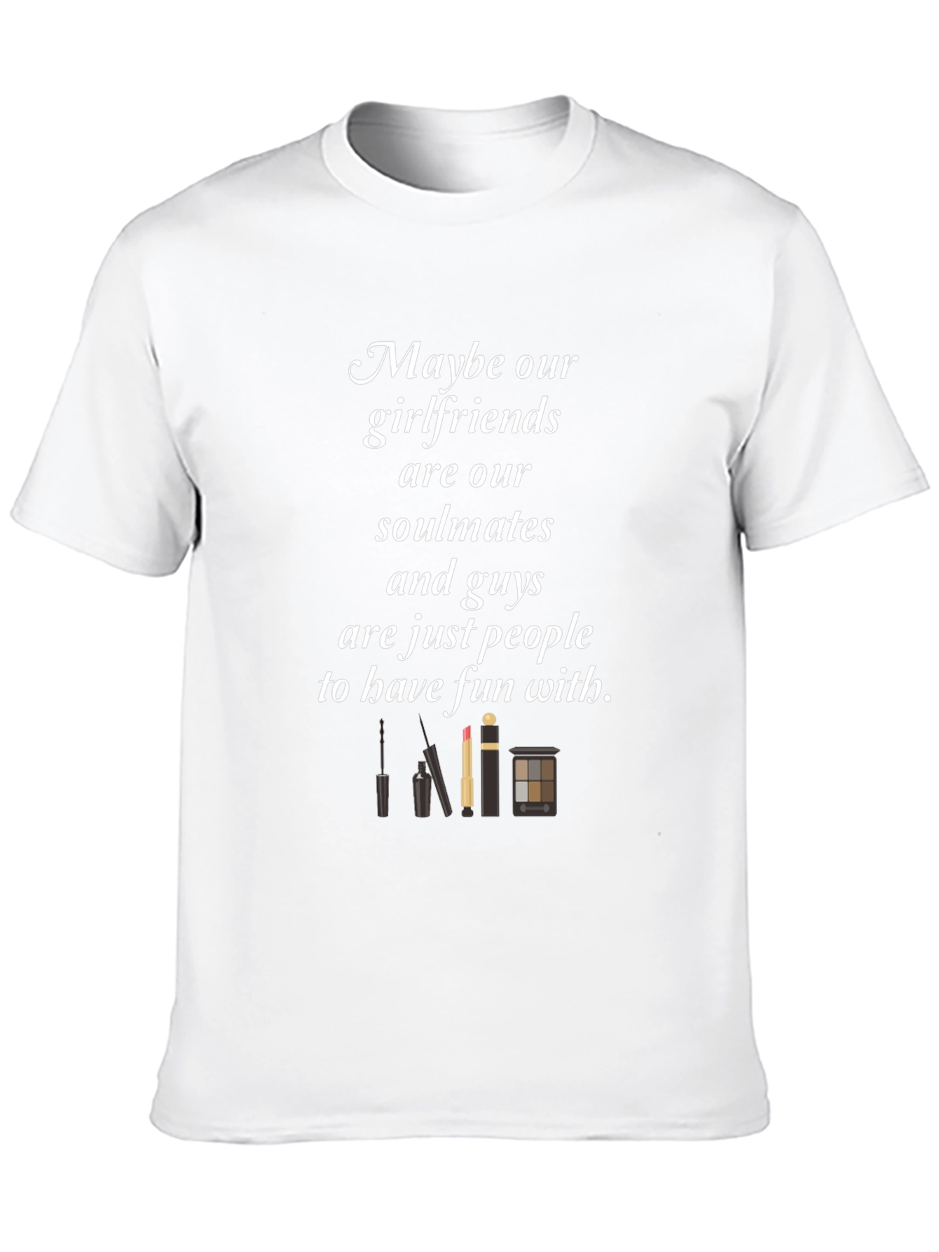 Girlfriend Soulmate Graphic Tee - Fun & Stylish