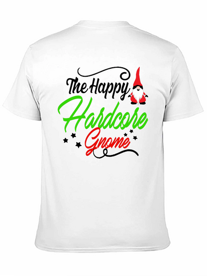 Happy Hardcore Gnome Graphic T-Shirt