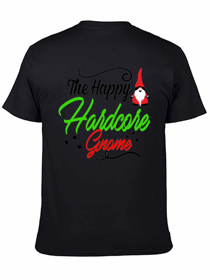 Happy Hardcore Gnome Graphic T-Shirt