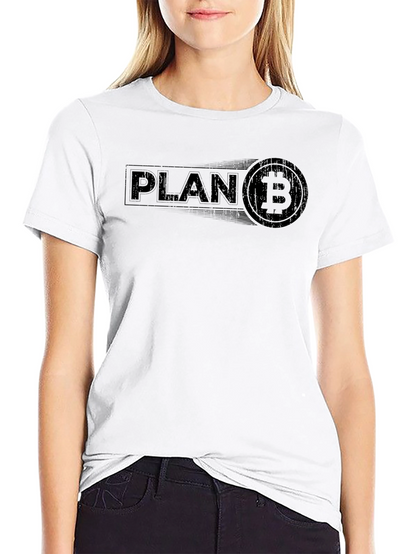Plan B Bitcoin Black Tee