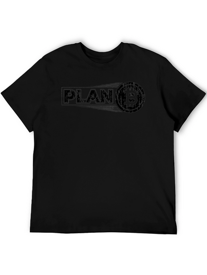 Plan B Bitcoin Black Tee