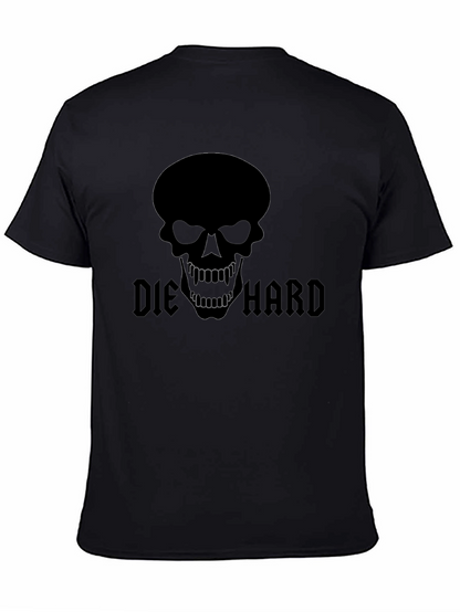Die Hard Skull Black T-Shirt