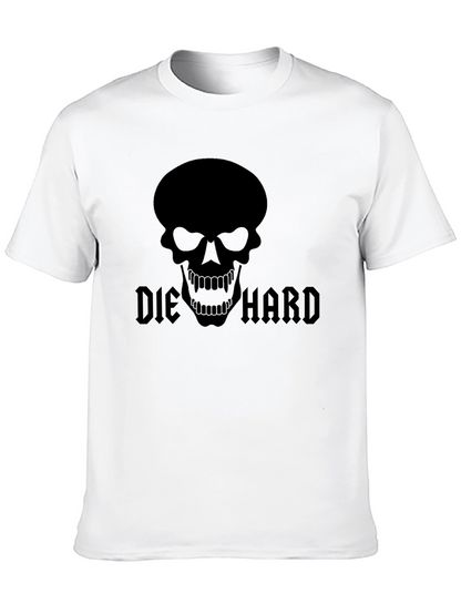 Die Hard Skull Black T-Shirt