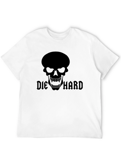 Die Hard Skull Black T-Shirt