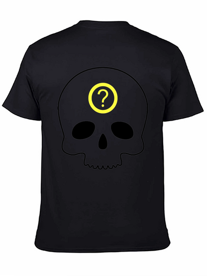 Skull Question Mark T-Shirt - Mystery & Style