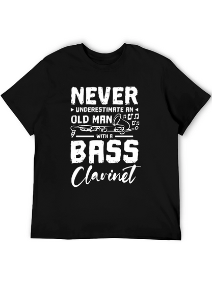 Bass Clarinet Old Man T-Shirt