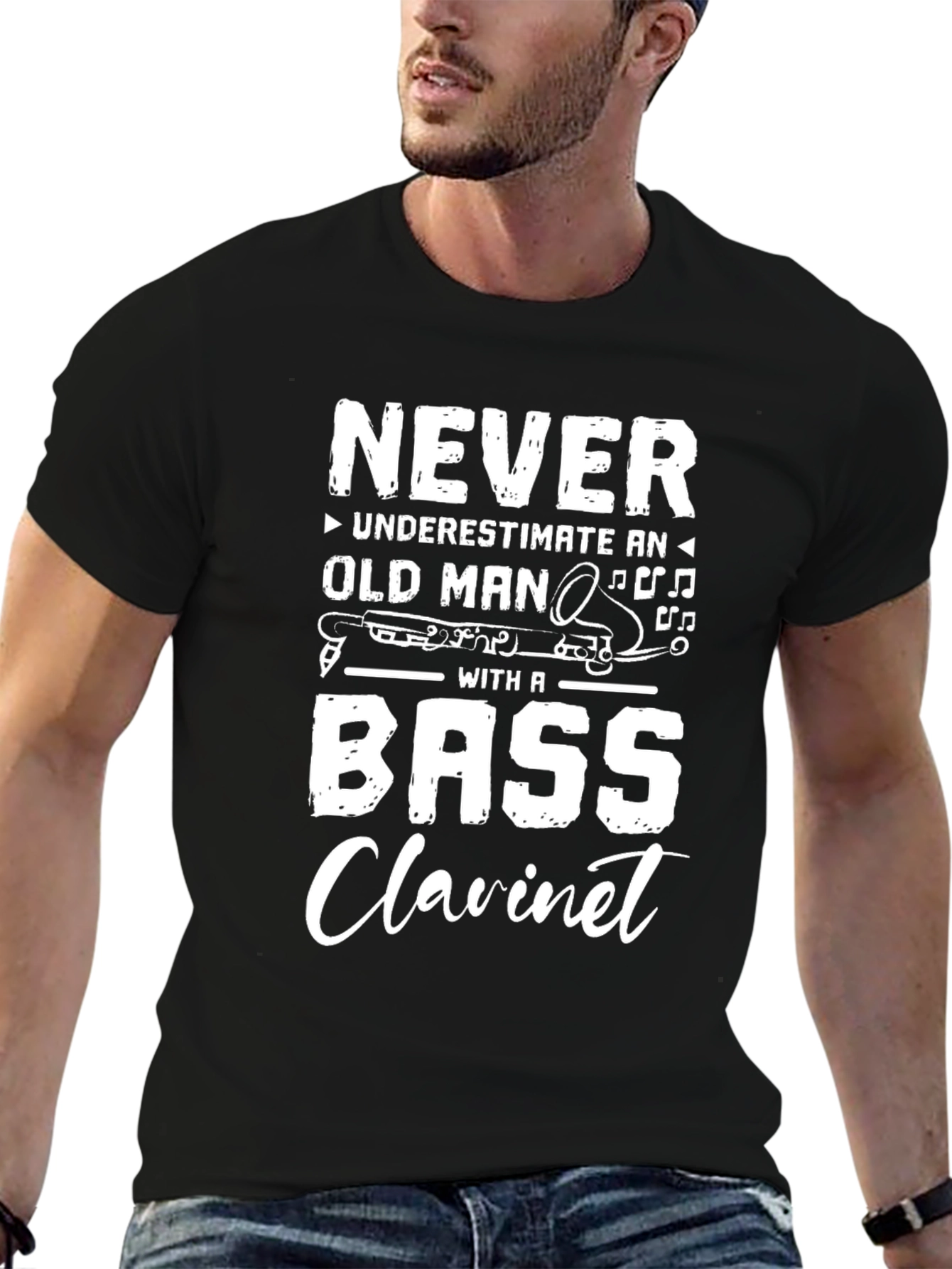 Bass Clarinet Old Man T-Shirt