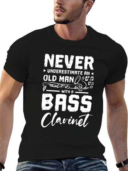 Bass Clarinet Old Man T-Shirt