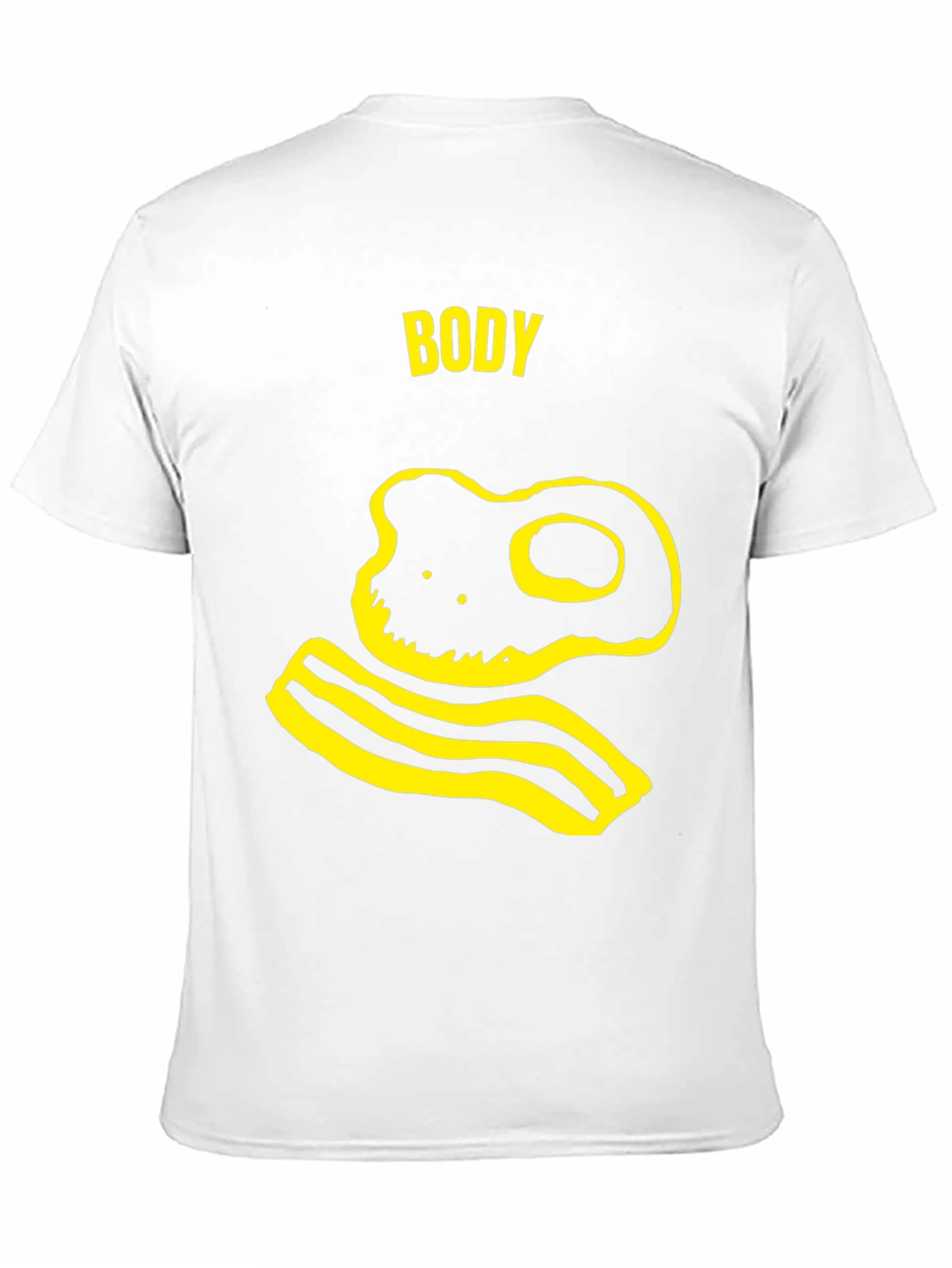 Body T-Shirt - Funny Egg and Bacon Graphic Tee