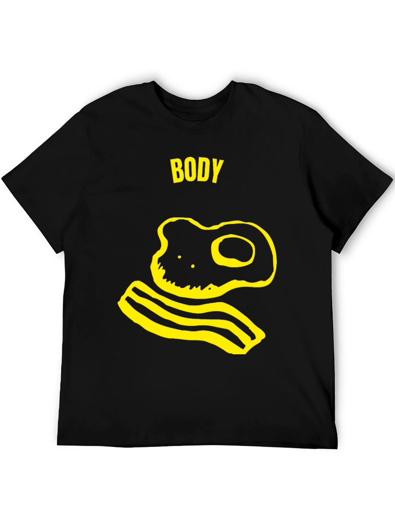 Body T-Shirt - Funny Egg and Bacon Graphic Tee