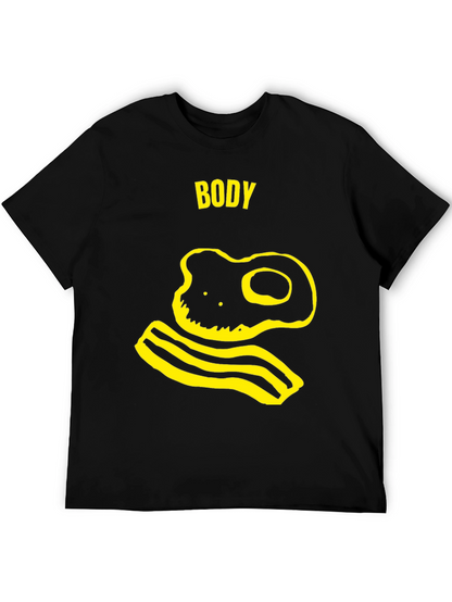 Body T-Shirt - Funny Egg and Bacon Graphic Tee