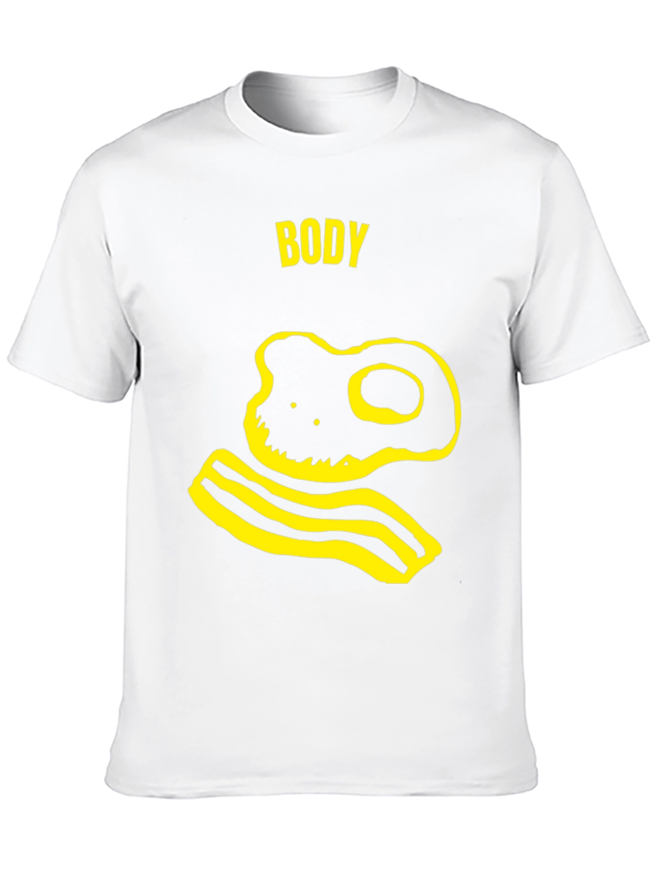 Body T-Shirt - Funny Egg and Bacon Graphic Tee