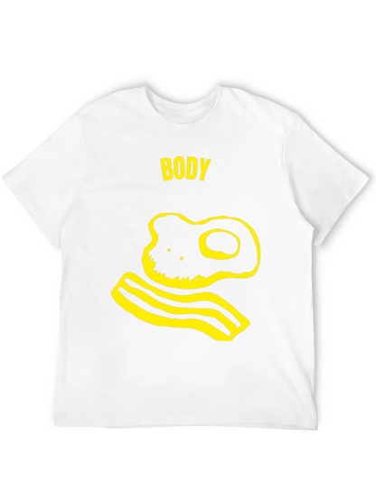 Body T-Shirt - Funny Egg and Bacon Graphic Tee