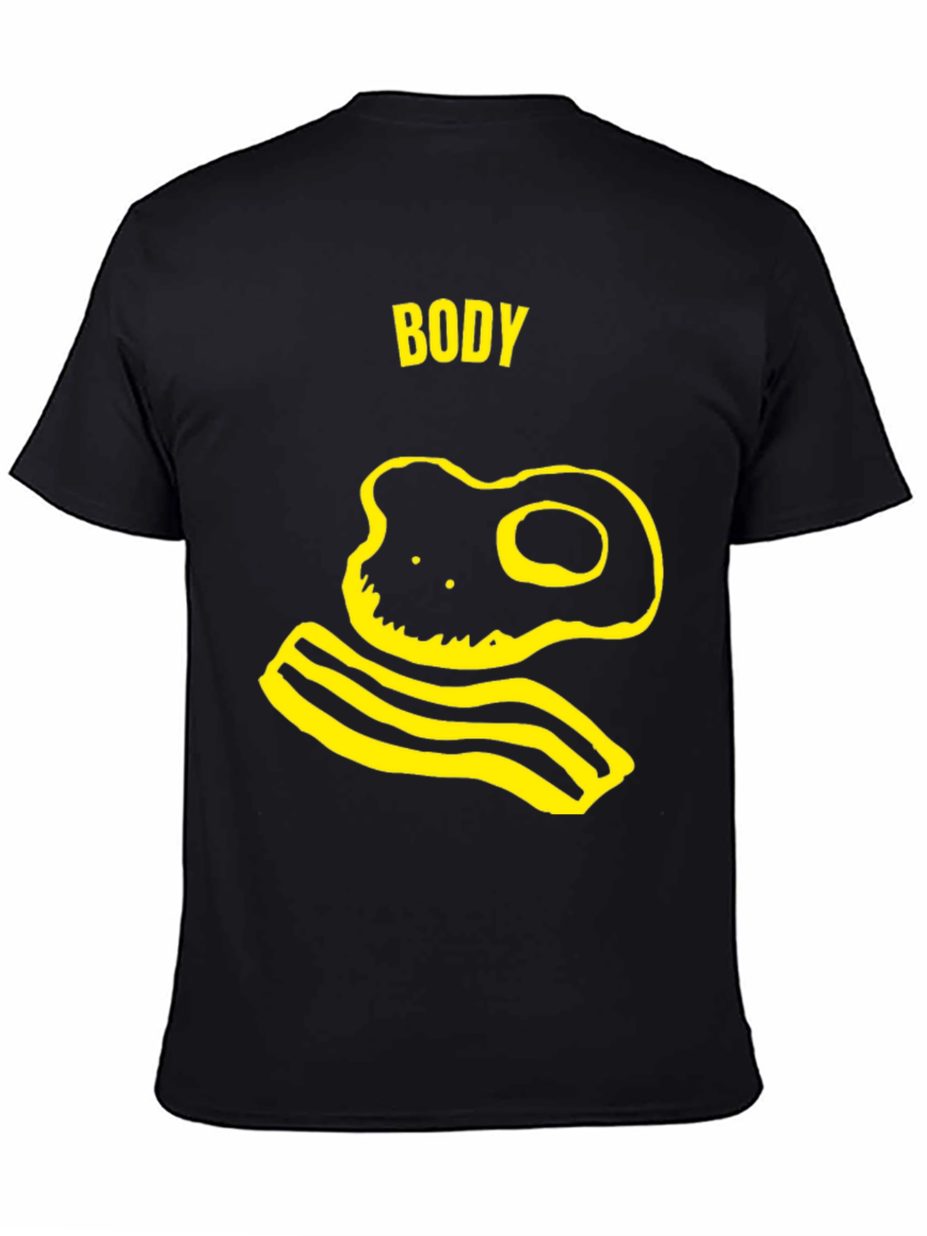 Body T-Shirt - Funny Egg and Bacon Graphic Tee