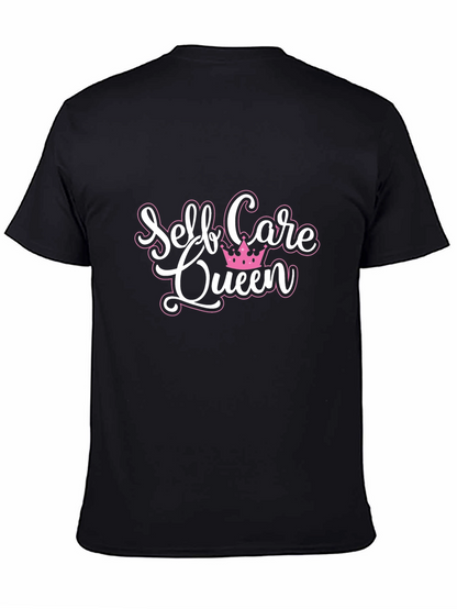 Self Care Queen Black T-Shirt