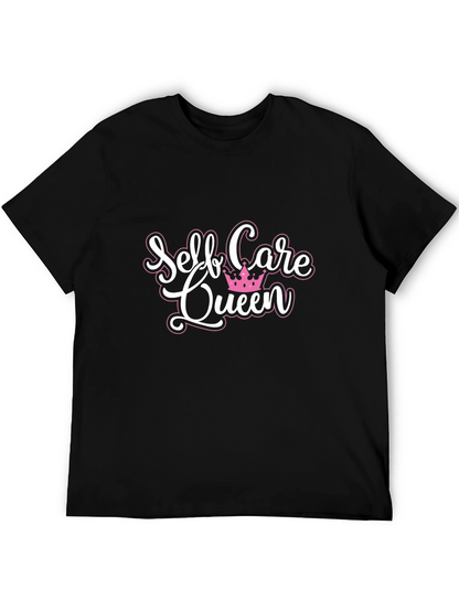 Self Care Queen Black T-Shirt