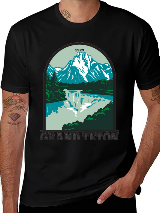 Grand Teton National Park 1929 Graphic T-Shirt
