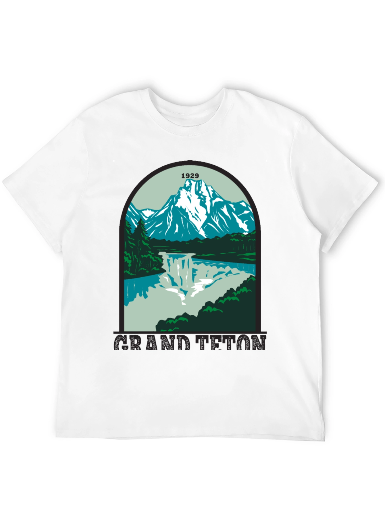 Grand Teton National Park 1929 Graphic T-Shirt