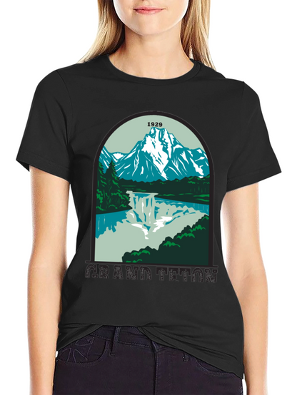 Grand Teton National Park 1929 Graphic T-Shirt