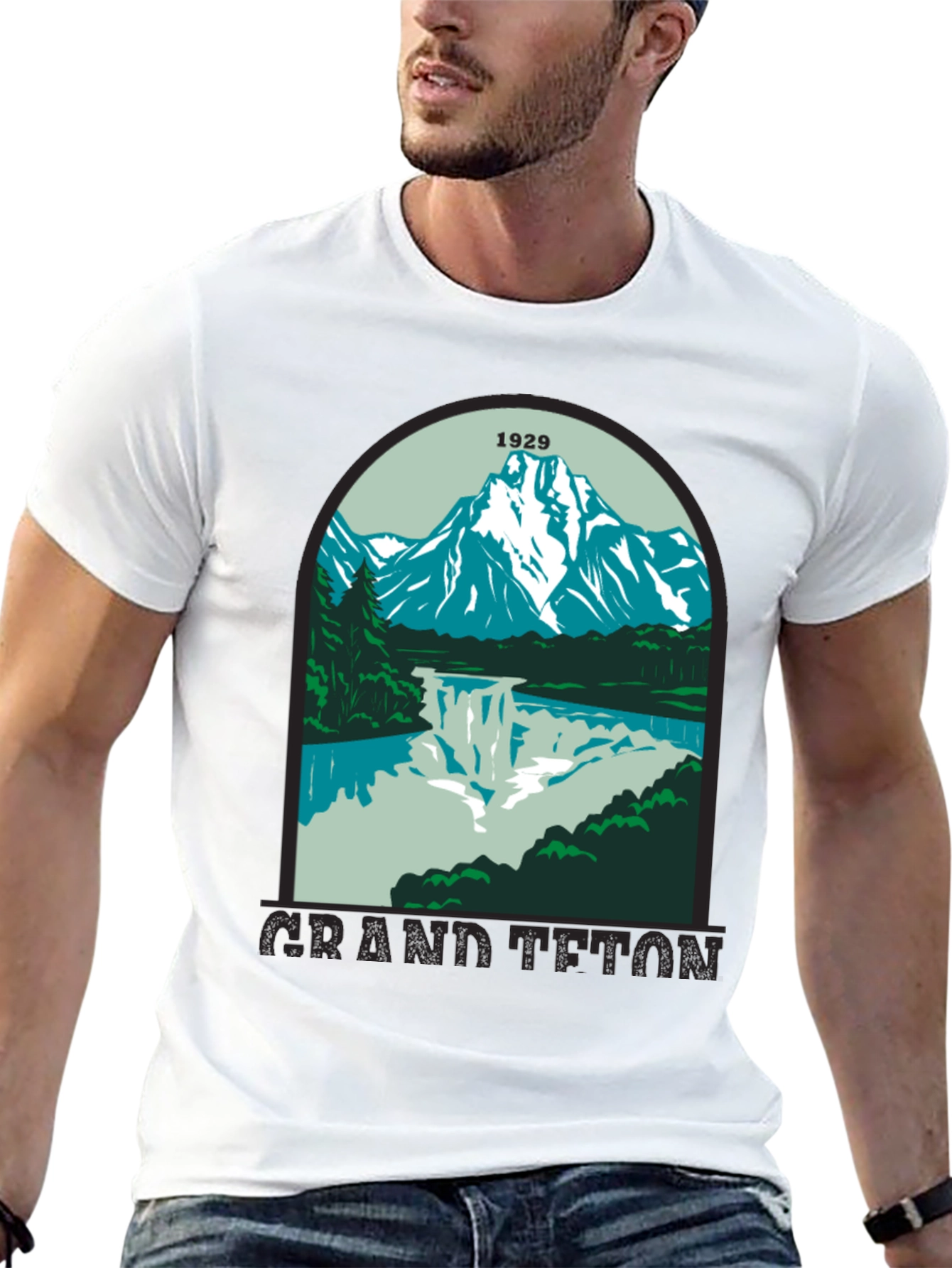 Grand Teton National Park 1929 Graphic T-Shirt