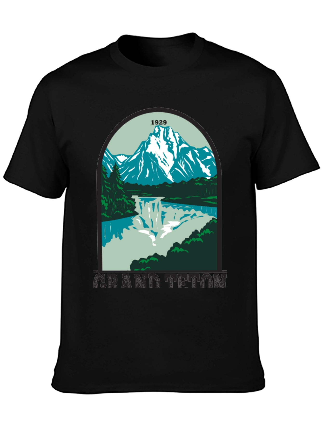 Grand Teton National Park 1929 Graphic T-Shirt