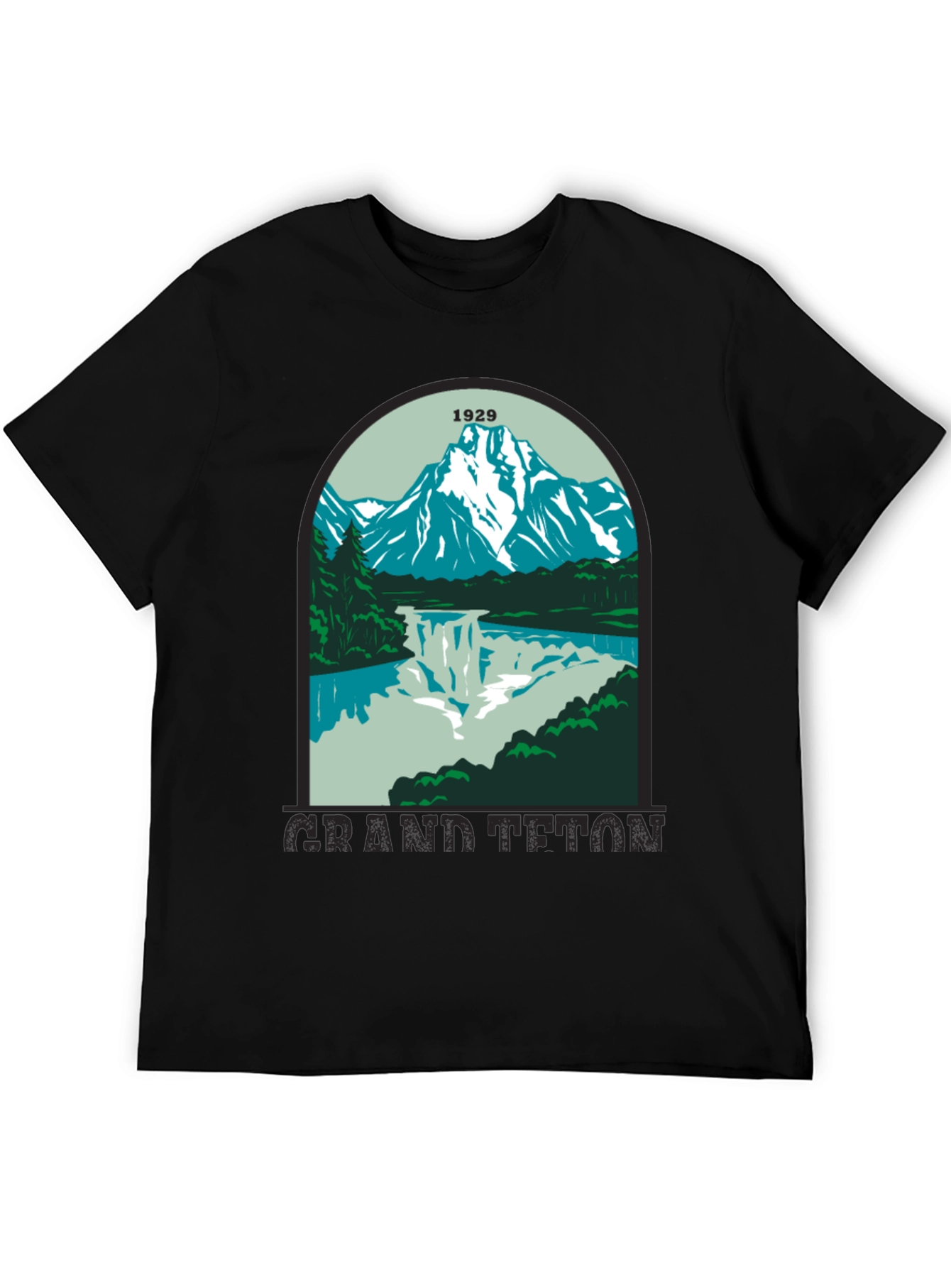 Grand Teton National Park 1929 Graphic T-Shirt